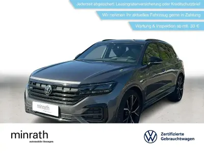 Brugt VW Touareg R-line 210 HK (154 kW) 2021 Grå SUV