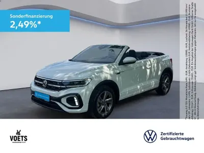 Gebraucht VW T-Roc Cabriolet R-line 150 PS (110 kW) 2025 Weiß Cabrio