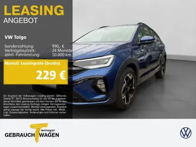 Brugt VW Taigo R-line 150 HK (110 kW) 2025 Blå SUV