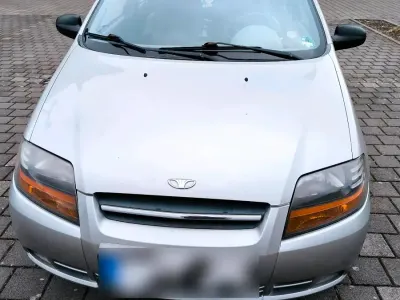 Używany Chevrolet Kalos 2002 Srebrny Hatchback
