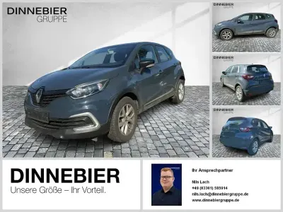 Brugt Renault Captur LIMITED 90 HK (66 kW) 2019 Blå SUV