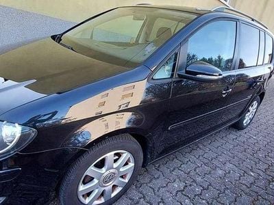Gebraucht VW Touran Trendline 140 PS (102 kW) 2009 Schwarz Van / Kleinbus