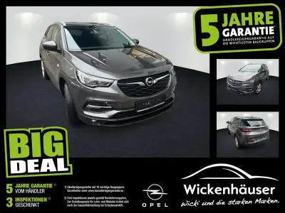 Gebraucht Opel Grandland X Edition 120 PS (88 kW) 2018 Mondstein grau/e:vulkan grau SUV