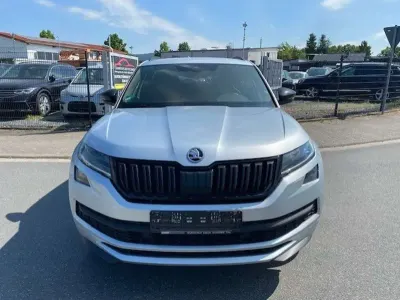 Używany Skoda Kodiaq SportLine 150 KM (110 kW) 2019 Srebrny SUV