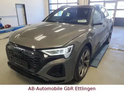 Używany Audi Q8 e-tron S-Line 250 kW (340 KM) 2024 Szary SUV