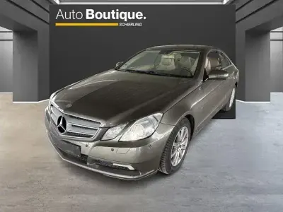 Usata Mercedes E350 292 CV (214 kW) 2009 Grigio Coupé