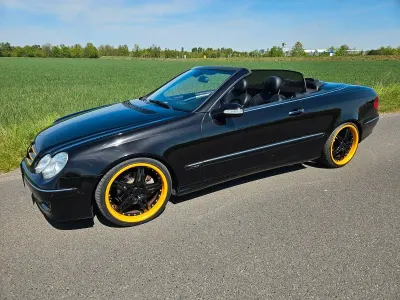 Brugt Mercedes CLK200 163 HK (119 kW) 2006 Sort Cabriolet
