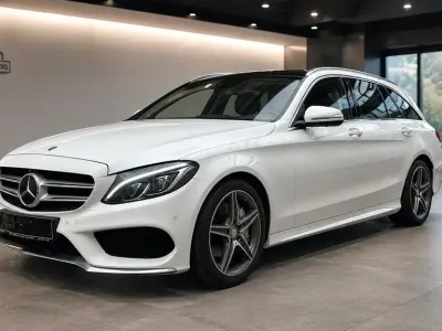 Gebraucht Mercedes C400 AMG line 333 PS (244 kW) 2016 Weiß Limousine