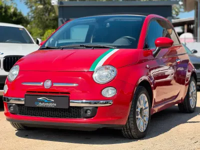Brugt Fiat 500C 69 HK (50 kW) 2012 Rød Cabriolet