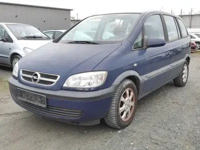 Brugt Opel Zafira 97 HK (71 kW) 2004 Blå MPV