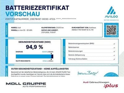 Brillantschwarz Gebraucht 2023 Audi e-tron Advanced Plus SUV | 37.850 € (Guter Preis)