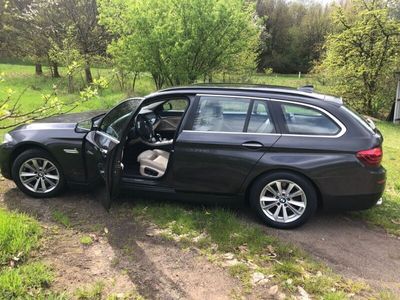 gebraucht BMW 520 d xDrive Touring A , Navi, VollLeder, AhK