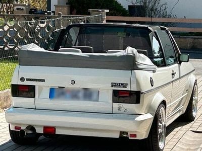 Gebraucht VW Golf Cabriolet 75 PS (55 kW) 1988 Weiß Cabrio