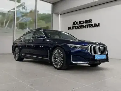 Brugt BMW 750 Sport Line 530 HK (389 kW) 2020 Blå Sedan
