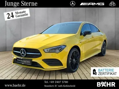 Usata Mercedes CLA250e 160 CV (117 kW) 2021 Giallo Berlina