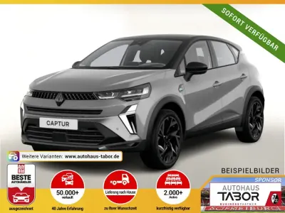 Neu Renault Captur Esprit Alpine 158 PS (116 kW) 2025 Grau (rafalgrau metallic + black pear) SUV