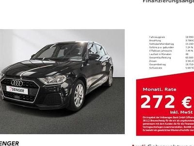 Gebraucht Audi A1 Sportback Advanced 95 PS (69 kW) 2022 Schwarz Kleinwagen