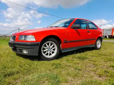 Gebraucht BMW 316 102 PS (75 kW) 1994 Rot Coupé