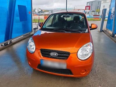Gebraucht Kia Picanto 2009 Orange Kleinwagen