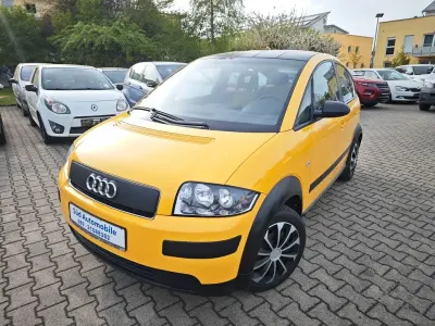 Brugt Audi A2 Sport 75 HK (55 kW) 2003 Gul Hatchback