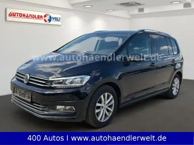 Gebraucht VW Touran Comfortline 150 PS (110 kW) 2016 Schwarz Van / Kleinbus