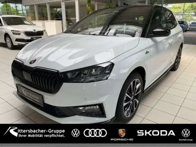 Neu Skoda Fabia Monte Carlo 150 PS (110 kW) 2026 Moonweiss metallic Kleinwagen