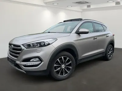 Gebraucht Hyundai Tucson Style 177 PS (130 kW) 2016 Weiß SUV