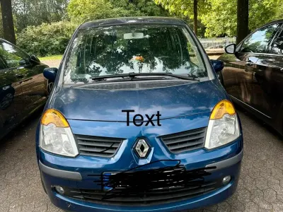 Gebraucht Renault Modus Authentique 88 PS (64 kW) 2004 Blau Van / Kleinbus