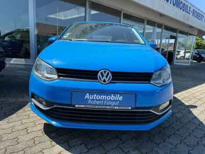 Occasion VW Polo Comfortline 90 ch (66 kW) 2015 Bleue Berline