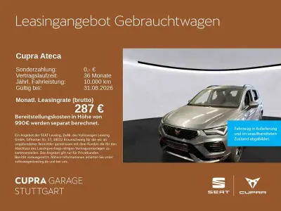 Gebraucht Cupra Ateca 190 PS (139 kW) 2024 Grau SUV