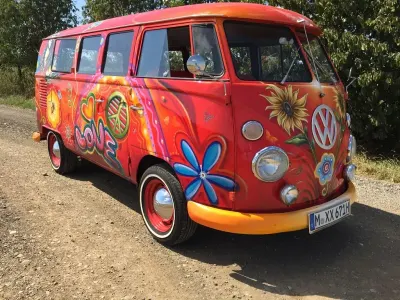Gebraucht VW T1 60 PS (44 kW) 1967 Rot Van