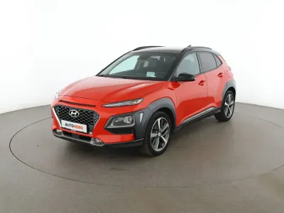 Gebraucht Hyundai Kona Premium 177 PS (130 kW) 2019 Orange SUV