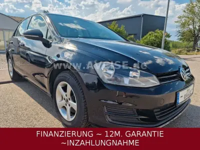 Gebraucht VW Golf VII S 86 PS (63 kW) 2013 Schwarz Limousine