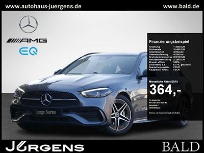 Gebraucht Mercedes C200 AMG 163 PS (119 kW) 2024 Selenitgrau Kombi