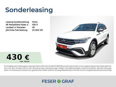 Gebraucht VW Tiguan Allspace Life 150 PS (110 kW) 2022 Pure white SUV