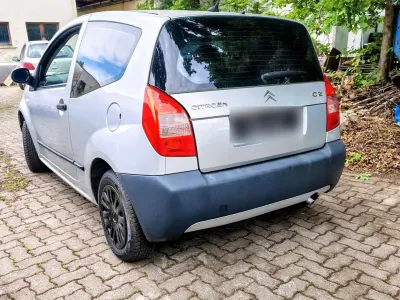 Gebraucht Citroën C2 60 PS (44 kW) 2003 Silber Kleinwagen