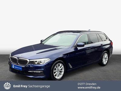 Blau Gebraucht 2018 BMW 520 Kombi | 25.940 € (Fairer Preis)