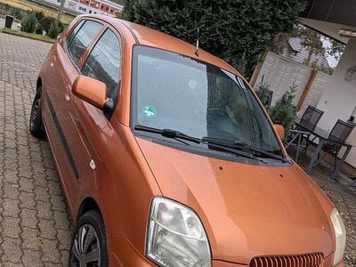 Gebraucht Kia Picanto EX 65 PS (47 kW) 2005 Orange Kleinwagen