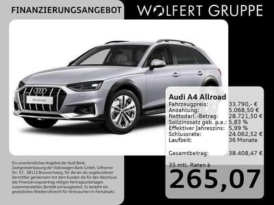 Florettsilber metallic Gebraucht 2022 Audi A4 Allroad Ambiente Kombi | 33.790 € (Guter Preis)