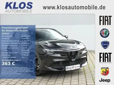 Gebraucht Alfa Romeo Junior Edizione Speciale 136 PS (100 kW) 2025 Schwarz SUV
