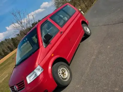 Brugt VW Transporter 130 HK (95 kW) 2003 Rød Van