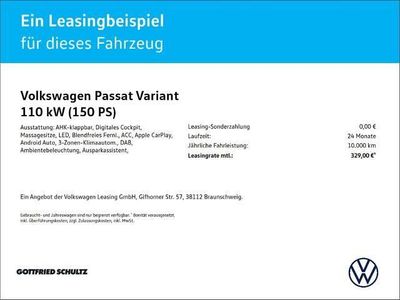 Usata VW Passat Business 204 CV (150 kW) 2025 Nero Station wagon