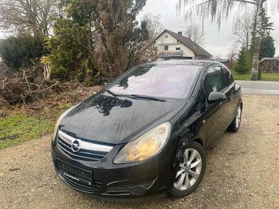 Gebraucht Opel Corsa 69 PS (50 kW) 2010 Schwarz Kleinwagen