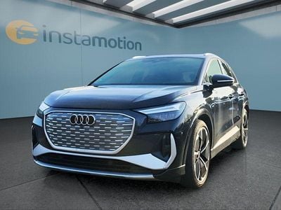 Schwarz Gebraucht 2022 Audi Q4 e-tron S-Line SUV | 29.599 € (Guter Preis)