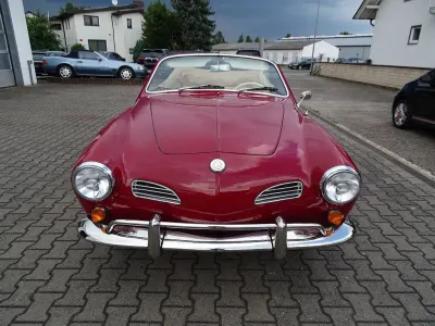 Brugt VW Karmann Ghia Karmann 34 HK (25 kW) 1964 Rød Coupe