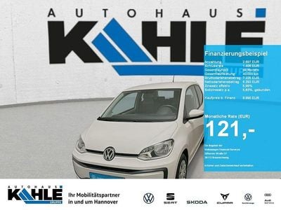Gebraucht VW up! move up! 60 PS (44 kW) 2019 Weiß Kleinwagen