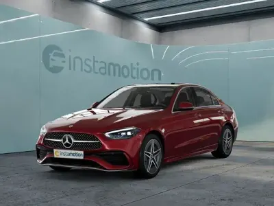 Gebraucht Mercedes C300 204 PS (150 kW) 2024 Rot Limousine