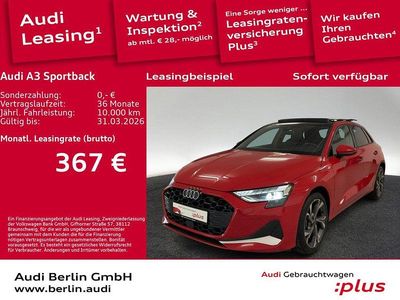 Gebraucht Audi A3 Advanced Plus 116 PS (85 kW) 2025 Rot Limousine