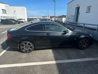 Usata Mercedes C250 204 CV (150 kW) 2014 Nero Coupé