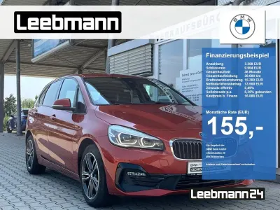 Gebraucht BMW 218 Active Tourer Sport Line 140 PS (102 kW) 2018 Orange Van / Kleinbus